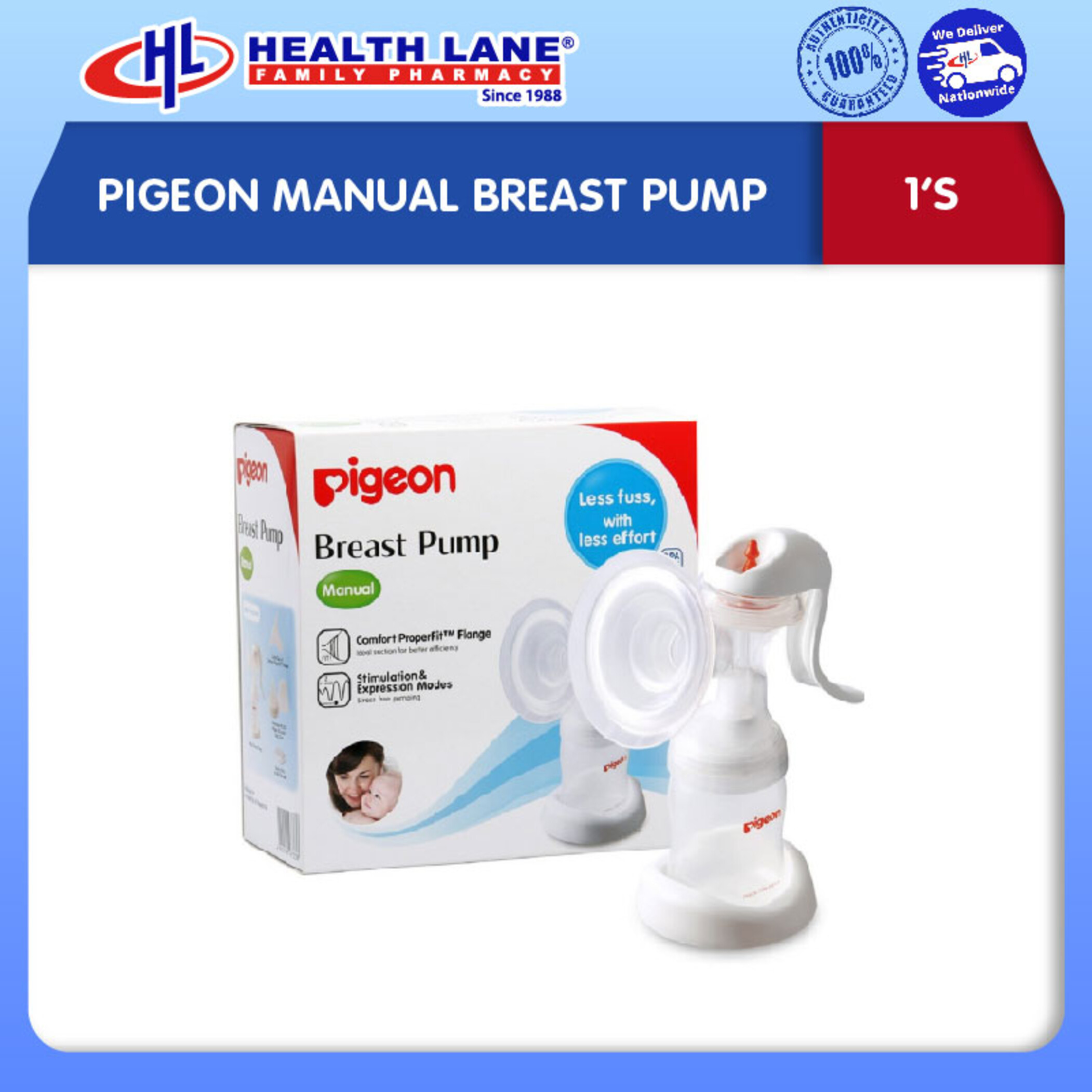 PIGEON MANUAL BREAST PUMP